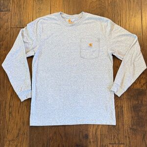 Carhartt Original Fit long sleeve pocket Tee sz M